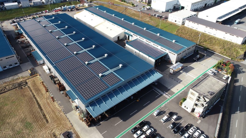 日野工場に太陽光発電設備を増設